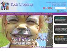 Tablet Screenshot of kidscrossing.com